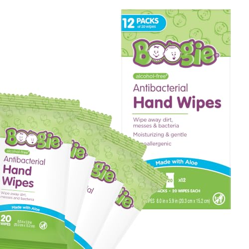 Boogie Antibacterial Hand Wipes - 100 Count