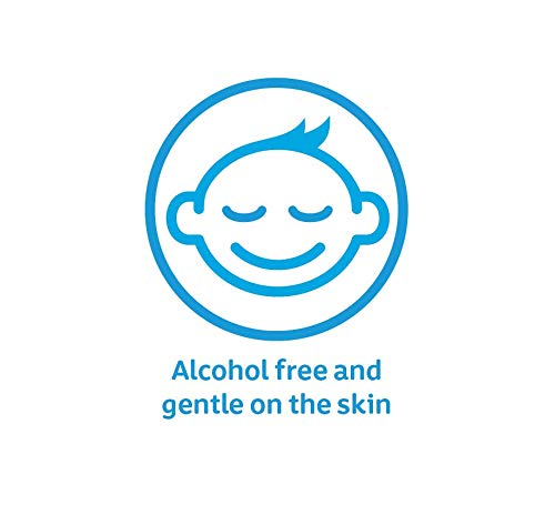 Johnson's Hand & Face Baby Sanitizing Cleansing Wipes for Travel and On-the-Go, No More Tears Formula, Paraben and Alcohol Free, 25 ct (Pack of 4)