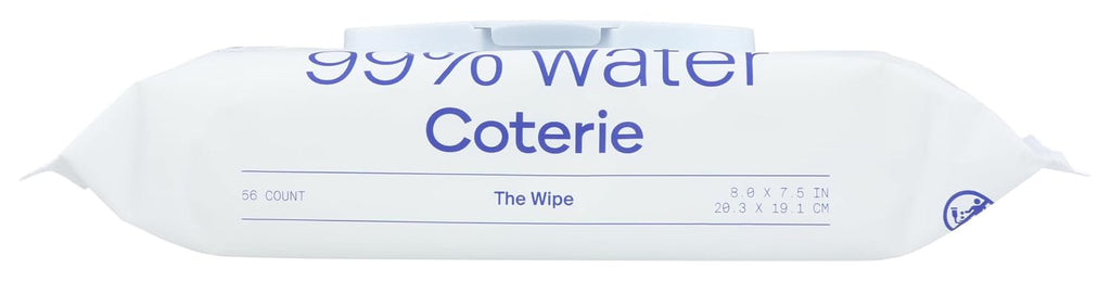 Coterie, Water Baby Wipes, 56 Count