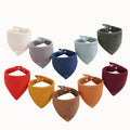 Muslin Bibs, 8 Pack Baby Bandana Drool Bibs,Extra Absorbent Soft Cotton,Baby Bib for Drooling and Teething