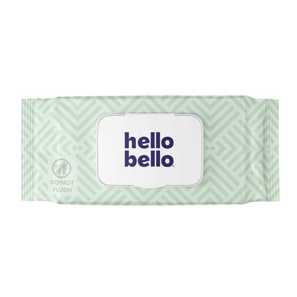 Hello Bello Premium Baby Wipes (Simply Sage) Fragrance-Free 18pk = 1080ct