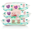 Parent’s Choice Fresh Scent Baby Wipes, 300 Count, Pink Green White Packaging