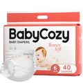 Baby Diapers Size 3(16-28lb),66 Count Babycozy Dry Disposable Diapers,Bouncy Soft Diapers Hypoallergenic Without Chlorine, Eco Friendly,Stop Overnight Diapers Leak