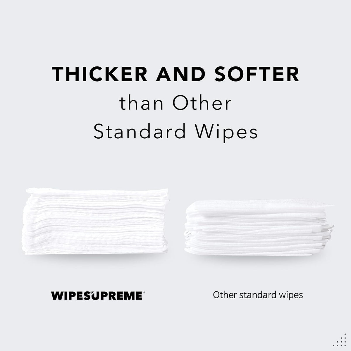 Wipesupreme Compostable Wipes, Hypoallergenic for Sensitive Skin, EWG Verified, Moisturizing with Hyaluronic Acid, Newborn Friendly, On-the-Go, 100 Count (4 Pack)