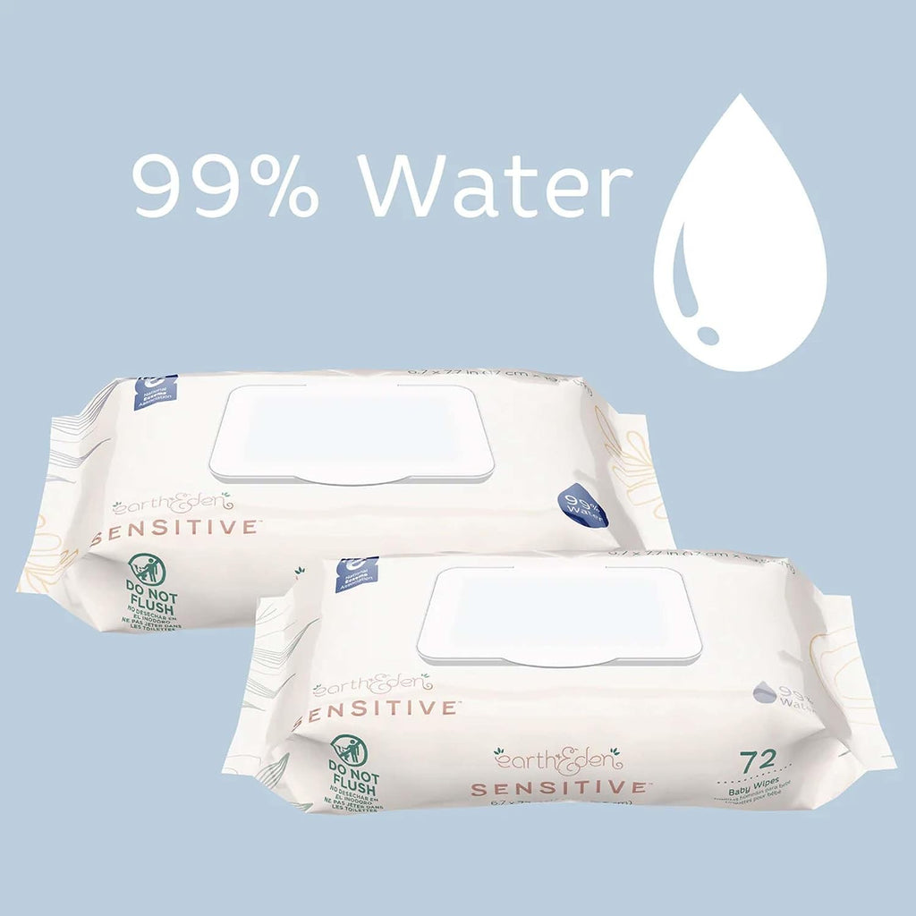 Earth & Eden Sensitive Baby Wipes, Gentle on Skin, 6.7 x 7.7 in, 864 ct