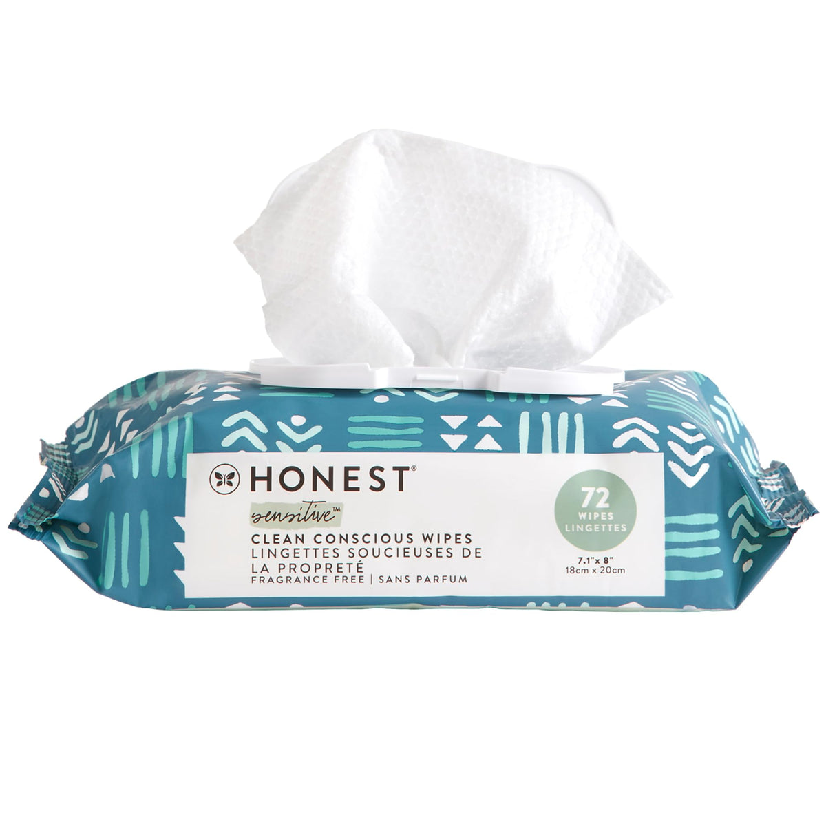 The Honest Company Multi-Use Baby Wipes, Geo Mood, 288 Count