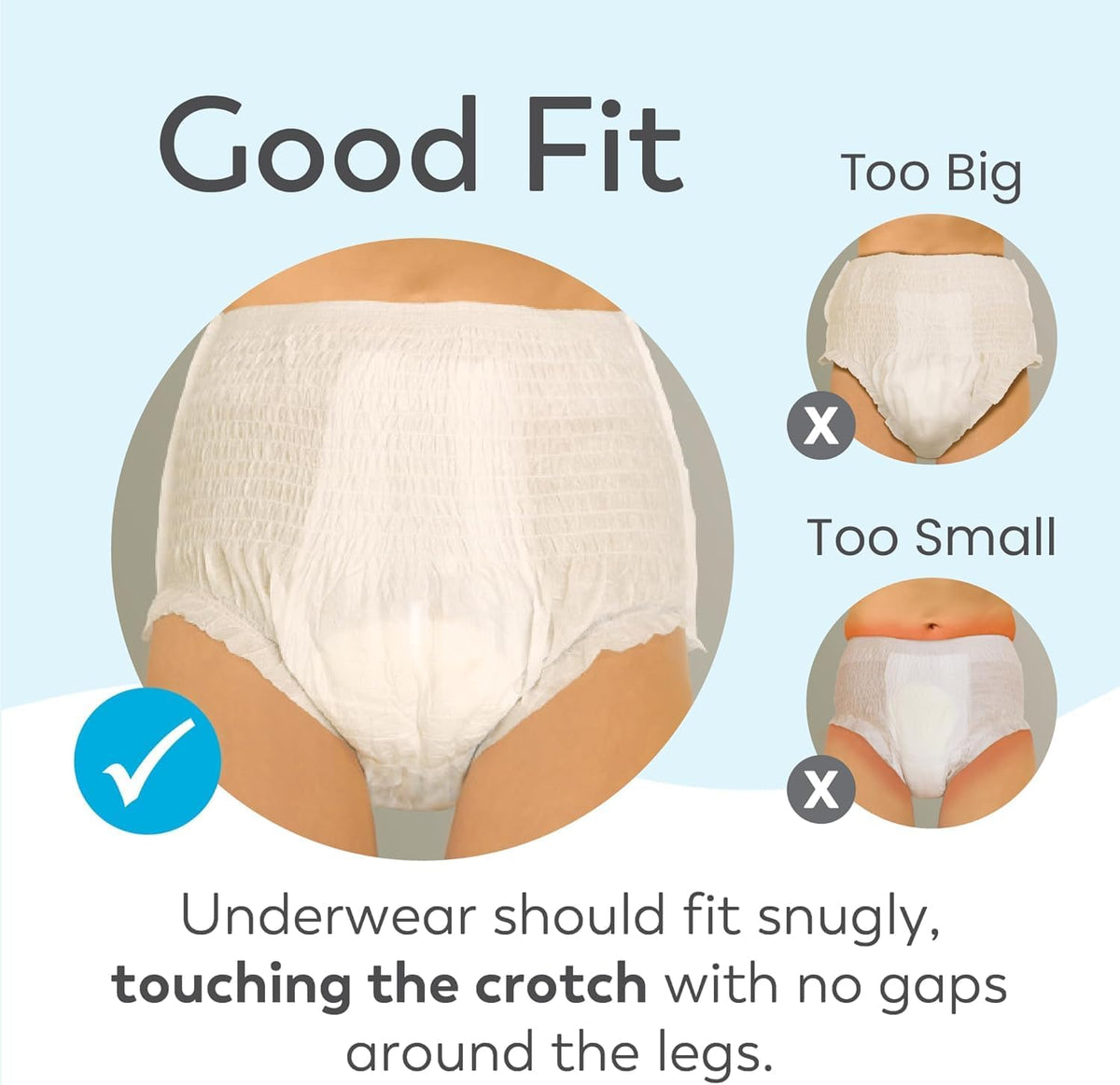 Swimmates Disposable Adult Swim Diapers, X-Small/Youth Large, 24 Ct