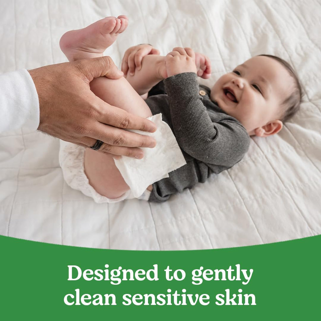 Huggies Natural Care Sensitive Baby Wipes, Unscented, 1 Pack, 56 Wipes