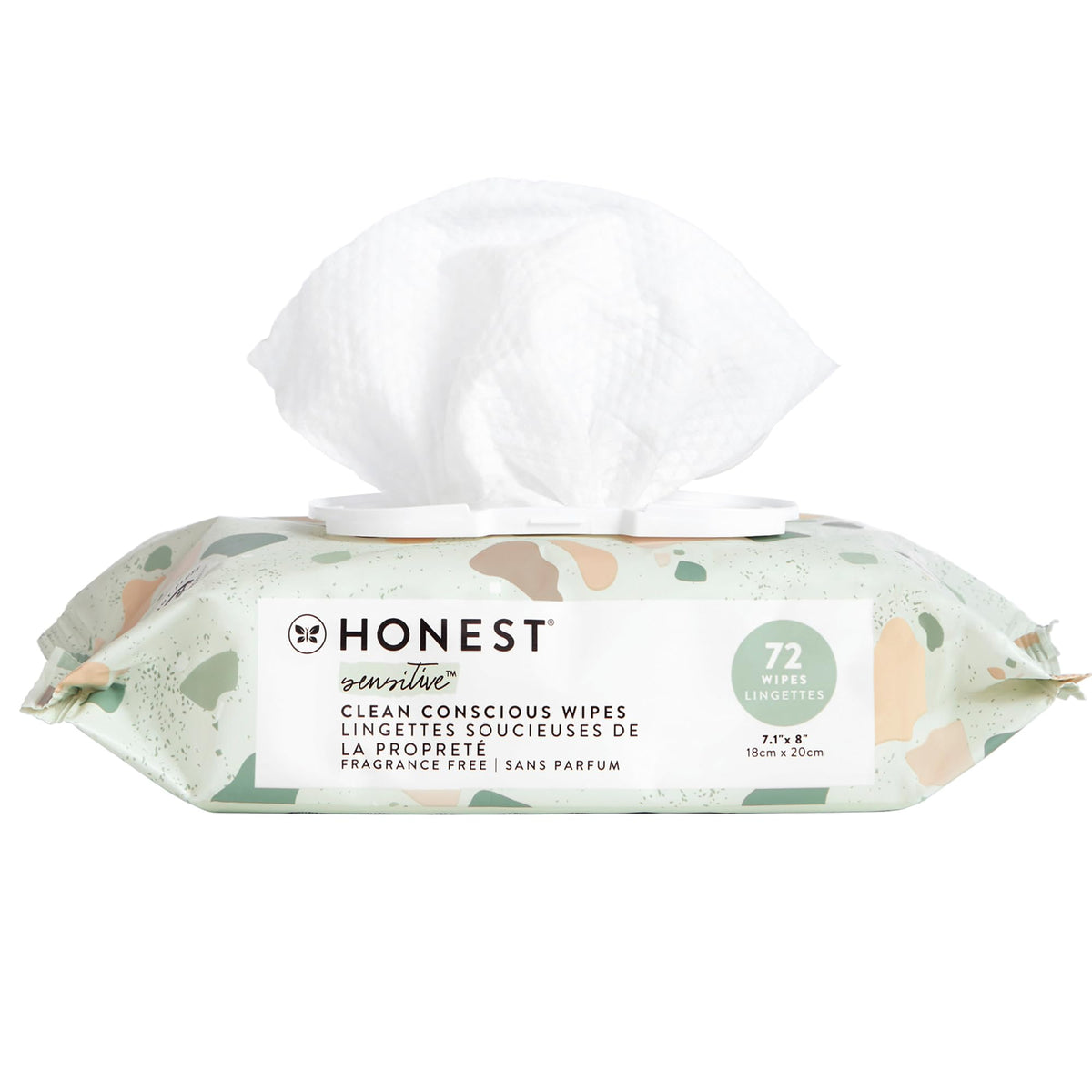 The Honest Company Multi-Use Baby Wipes, Geo Mood, Unscented, 576 Count