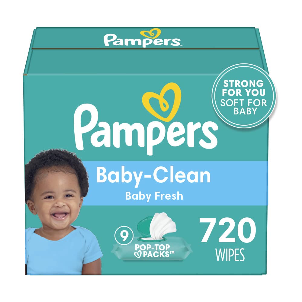 Pampers Complete Clean Baby Wipes - Fresh Scent 1X 72 Count