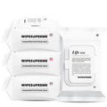 Wipesupreme Compostable Wipes, Hypoallergenic for Sensitive Skin, EWG Verified, Moisturizing with Hyaluronic Acid, Newborn Friendly, On-the-Go, 100 Count (4 Pack)