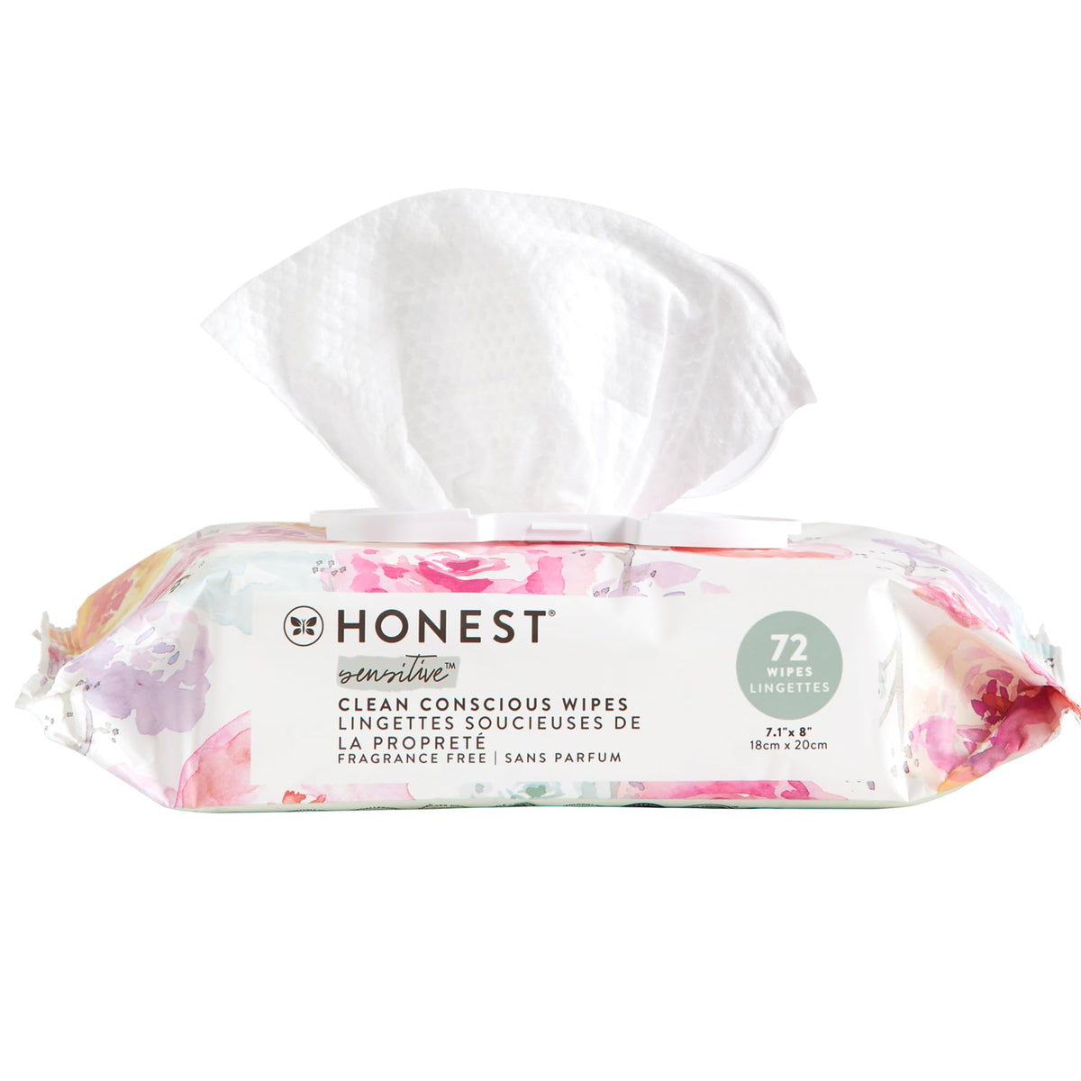 The Honest Company Multi-Use Baby Wipes, Geo Mood, Unscented, 576 Count