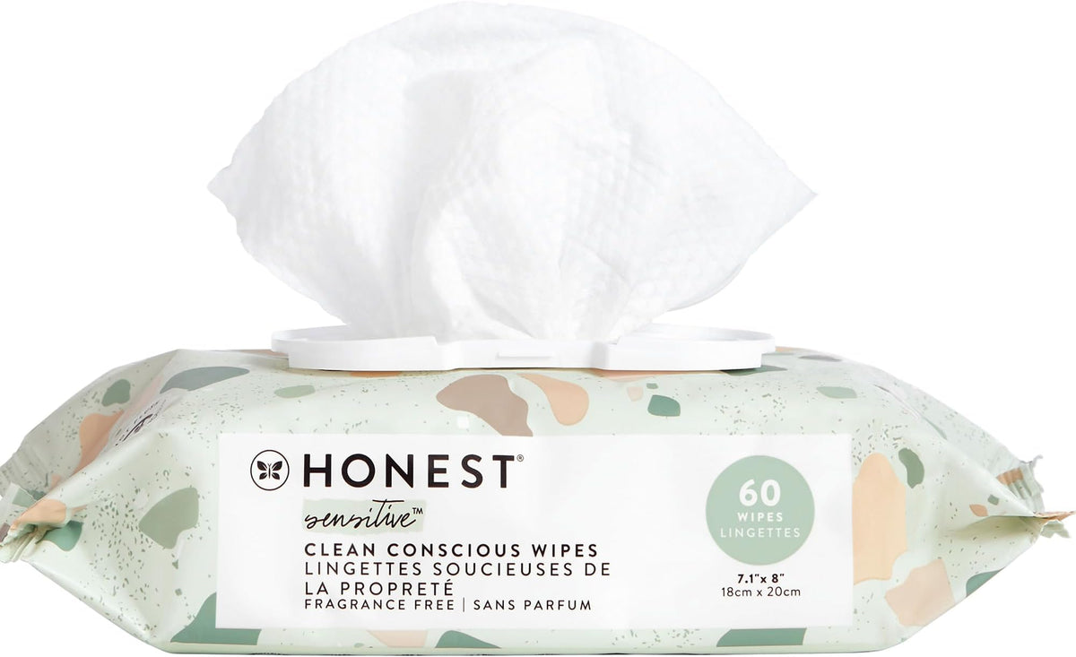 The Honest Company Multi-Use Baby Wipes, Pattern Play, 720 Count