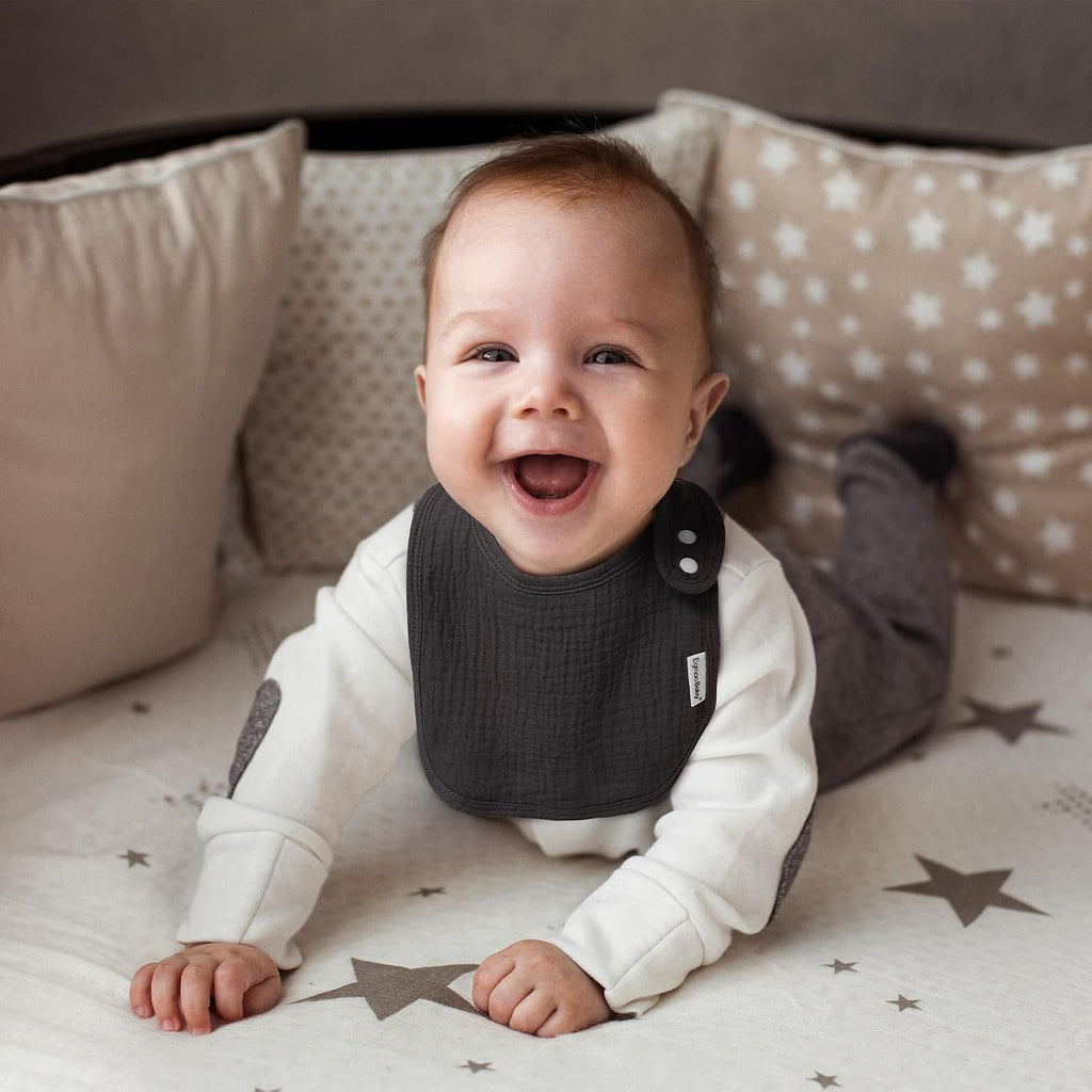 Muslin Baby Bibs for Drooling and Teething,Bibs for Boys Girls
