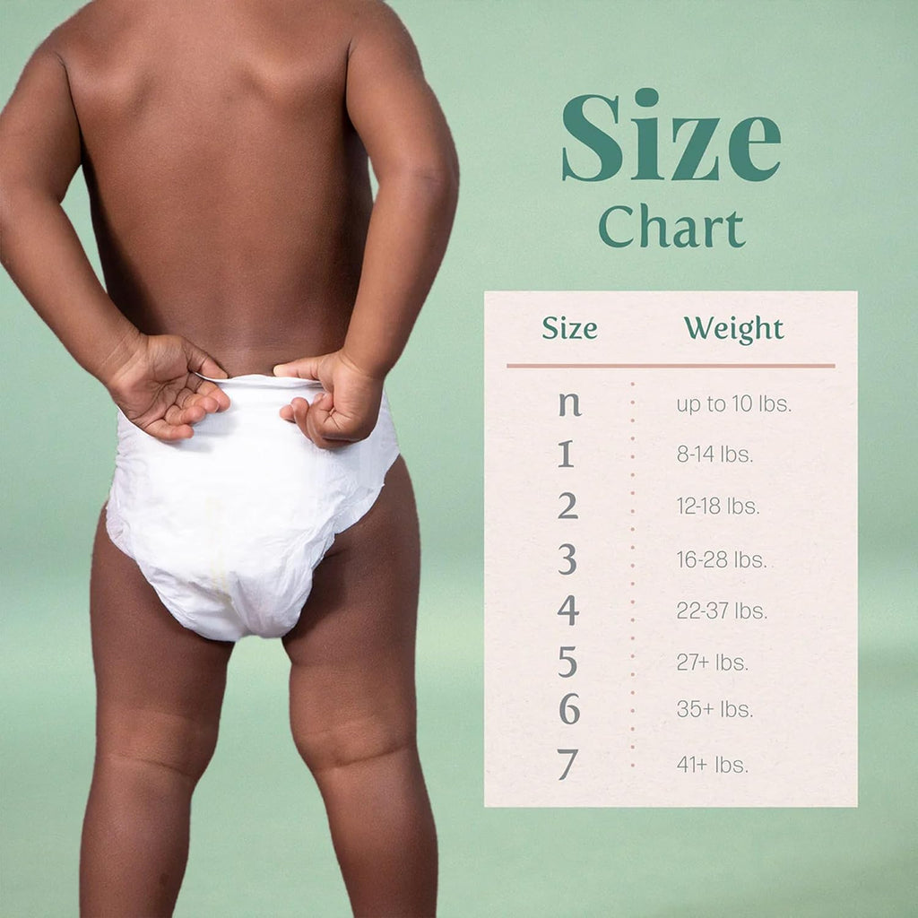 Earth & Eden Sensitive Baby Diapers, Size 7, No Harsh Chemicals, 80 ct