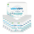 WaterWipes Sensitive+ On The Go Wipes, 3-In-1 Cleans, Cares, Protects, 99.9% Water, Unscented & Hypoallergenic Wet Wipes, 224 Count (8 Packs)