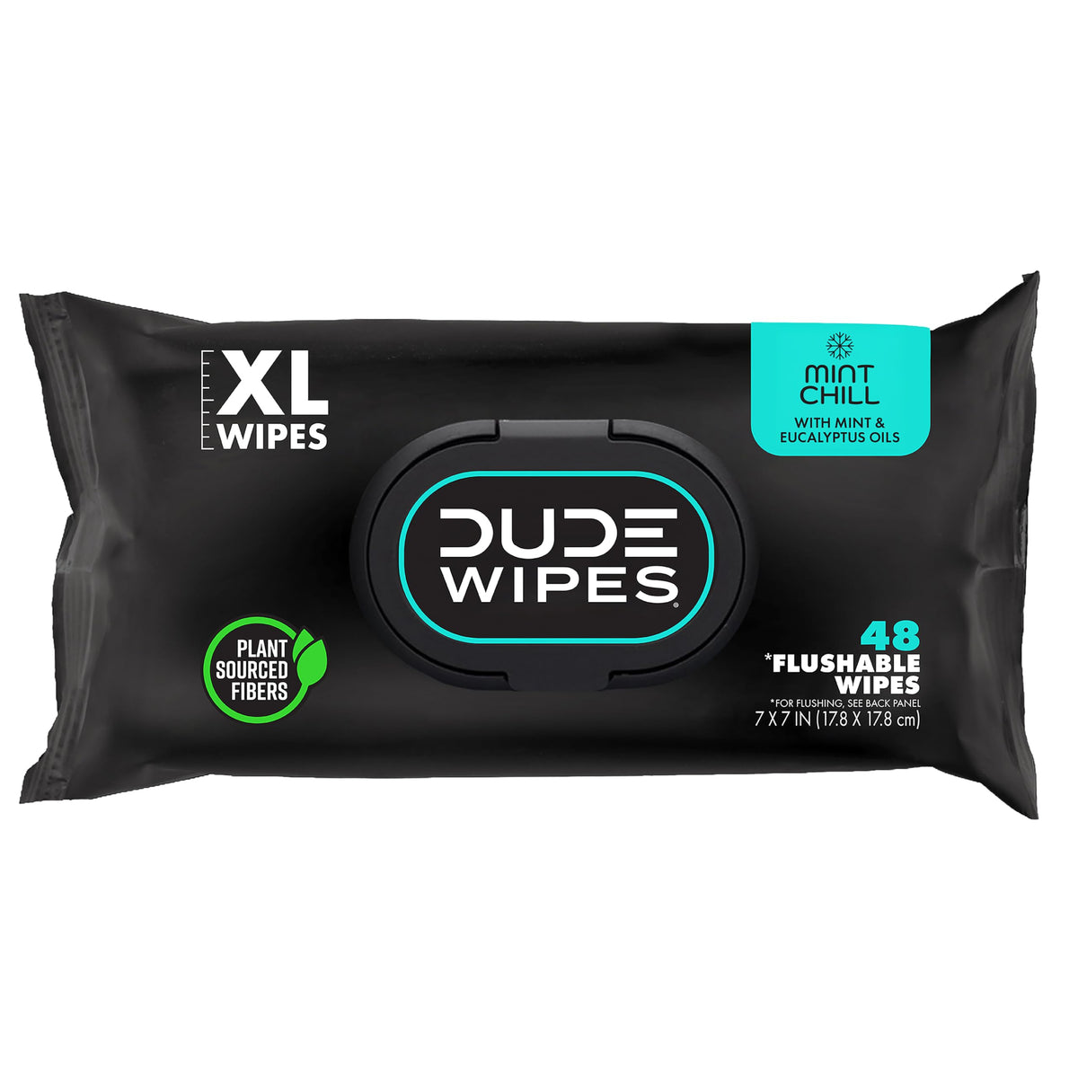 DUDE Wipes Unscented Adult Flushable Wet Wipes, Sensitive Skin, 288 Count