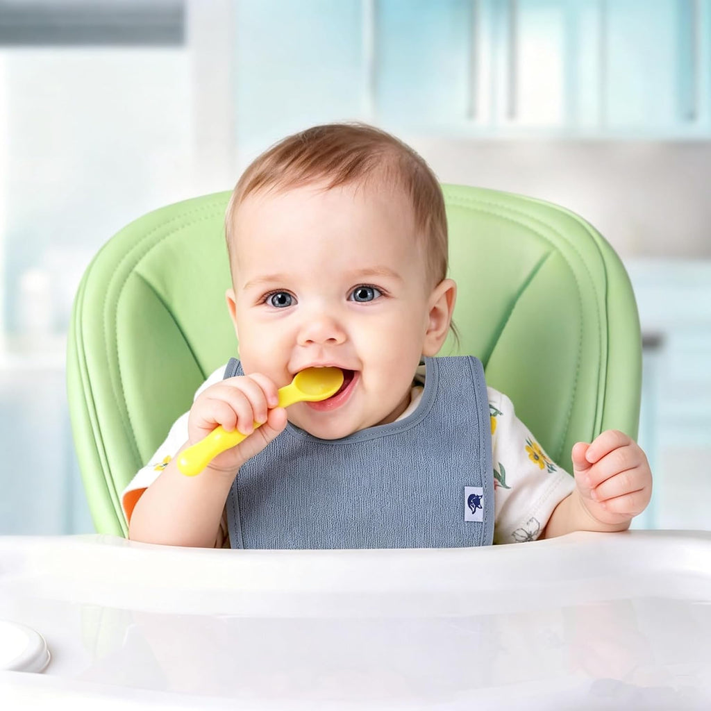 SPINFOX Waterproof Baby Bibs Unisex Infant Drool Feeding Teething
