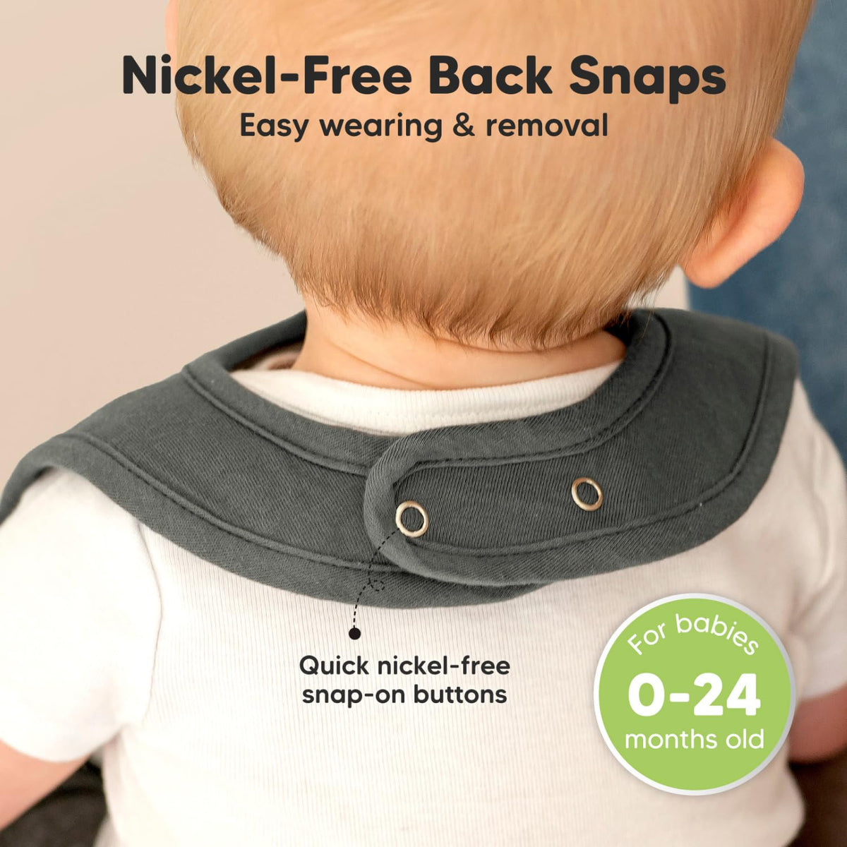 KeaBabies 8-Pack Organic Baby Bibs for Boys, Girls Drool Bibs (Cruise)