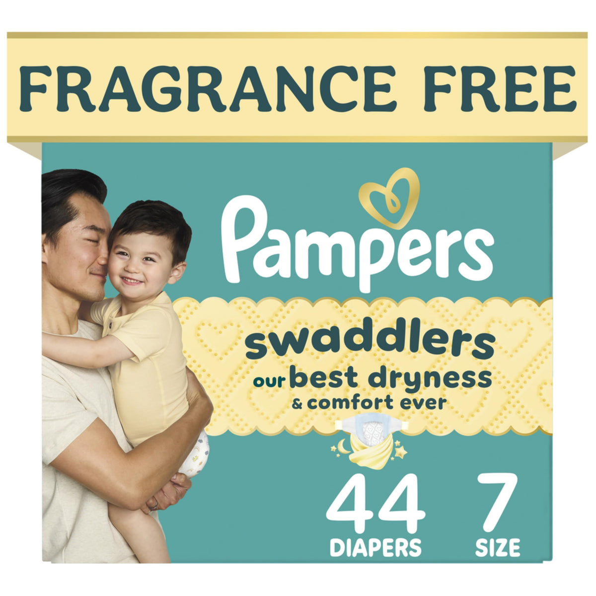 Swaddlers Diapers, Size 1 (8-14 lbs), 32 Count, Fragrance Free, Hypoallergenic, Absorbent, Pediatrician Recommended, Skin Safe