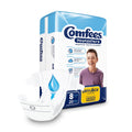Comfees Youngsters Youth Incontinence Brief 8 Heavy Absorbency Contoured, CMF-8, 49, 80 Ct