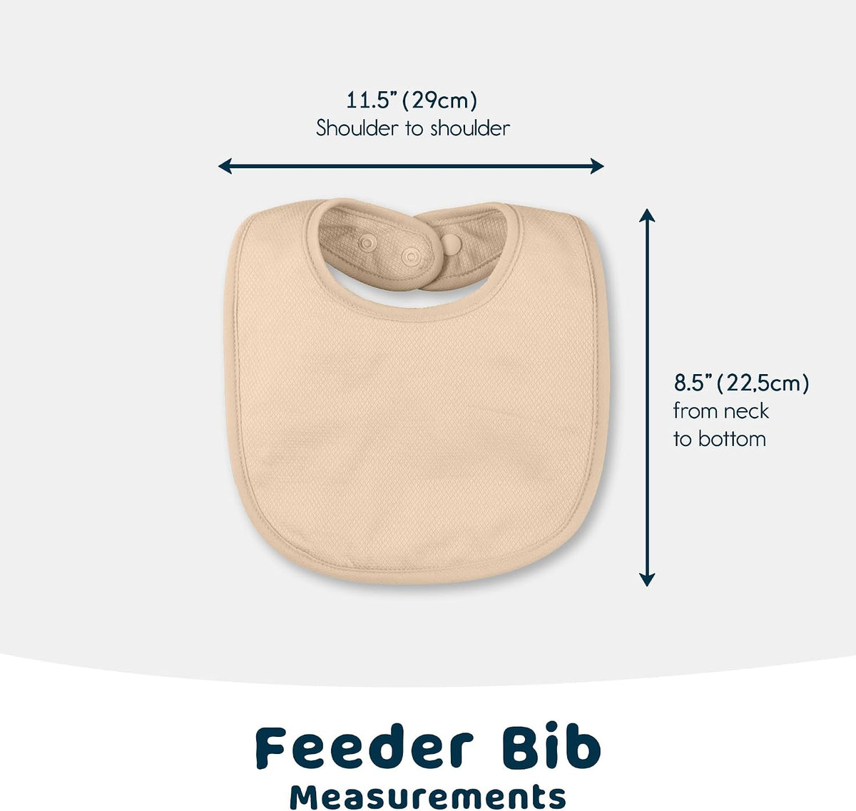 Tiny Twinkle Baby Feeding Bibs - Waterproof and Absorbent Infant Drool and Feeding Baby Bibs