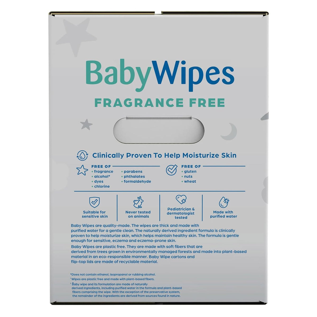 Signature Baby Wipes Unscented, 900 Per Box, Hypoallergenic (1 Box)
