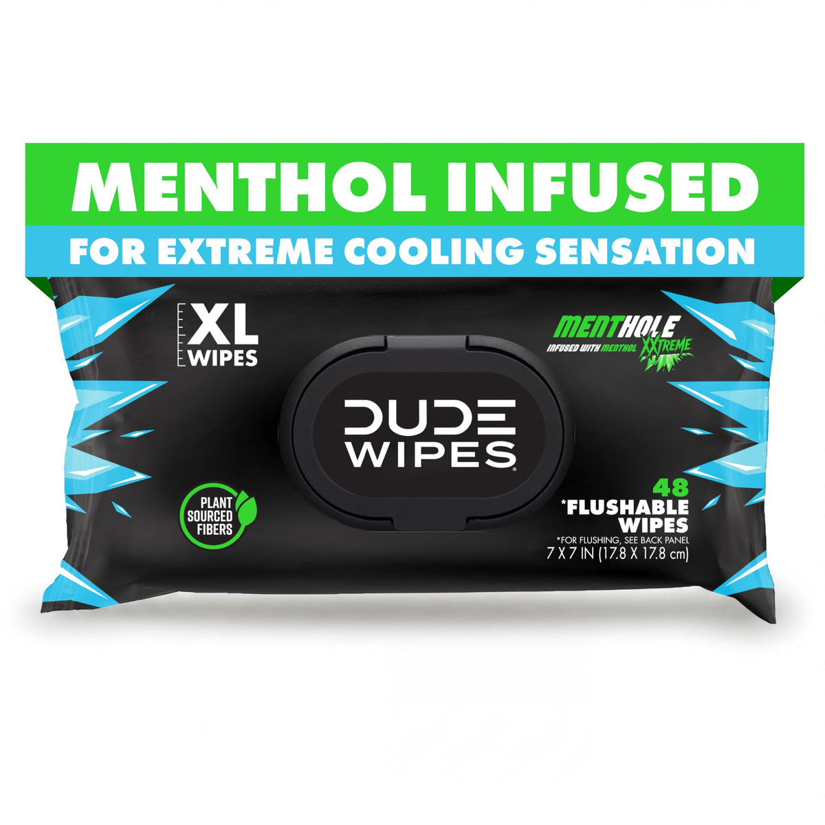 DUDE Wipes Unscented Adult Flushable Wet Wipes, Sensitive Skin, 288 Count