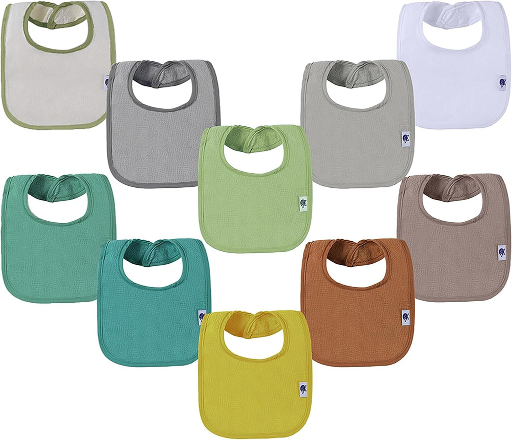 SPINFOX Waterproof Baby Bibs Unisex Infant Drool Feeding Teething