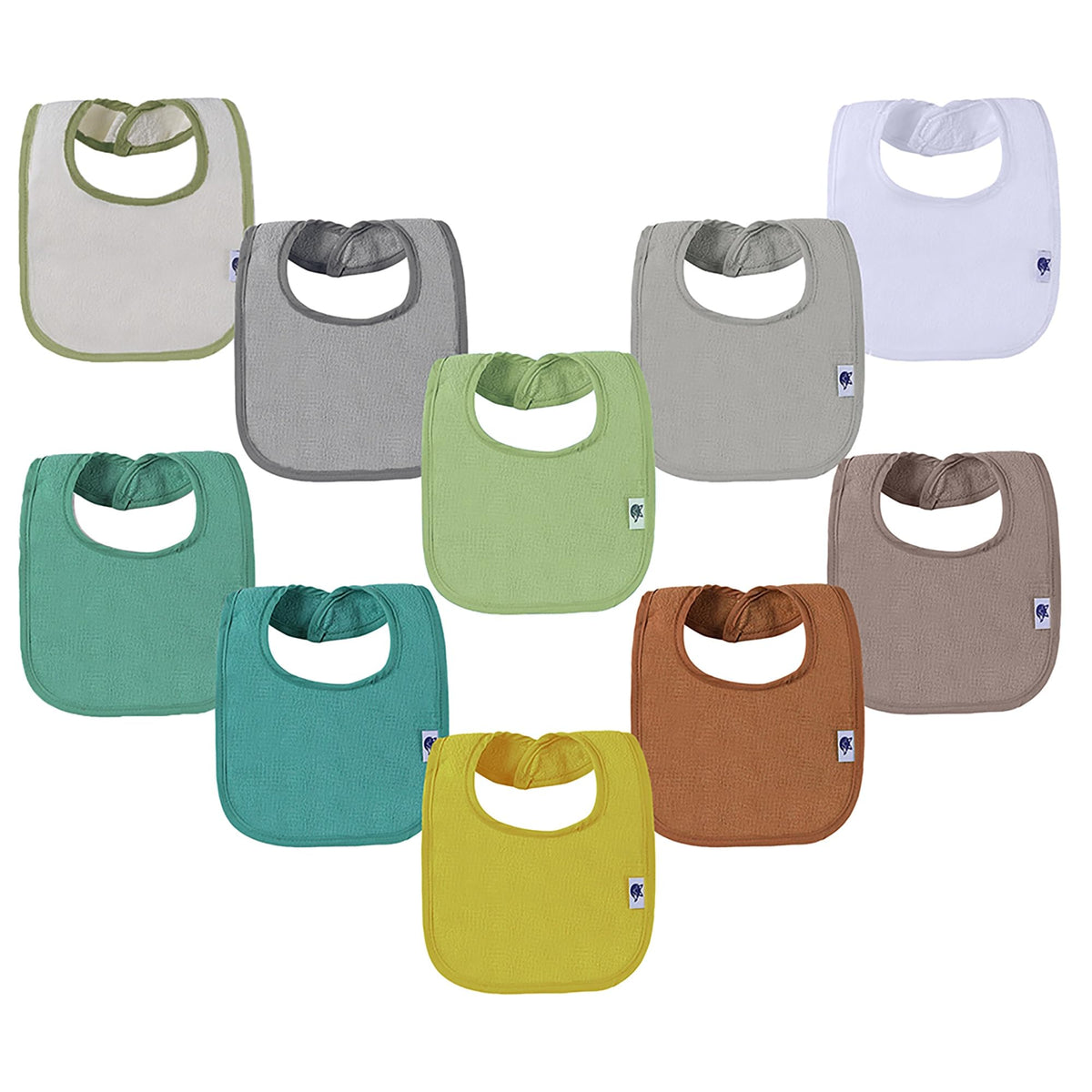 SPINFOX Waterproof Baby Bibs Unisex Infant Drool Feeding Teething