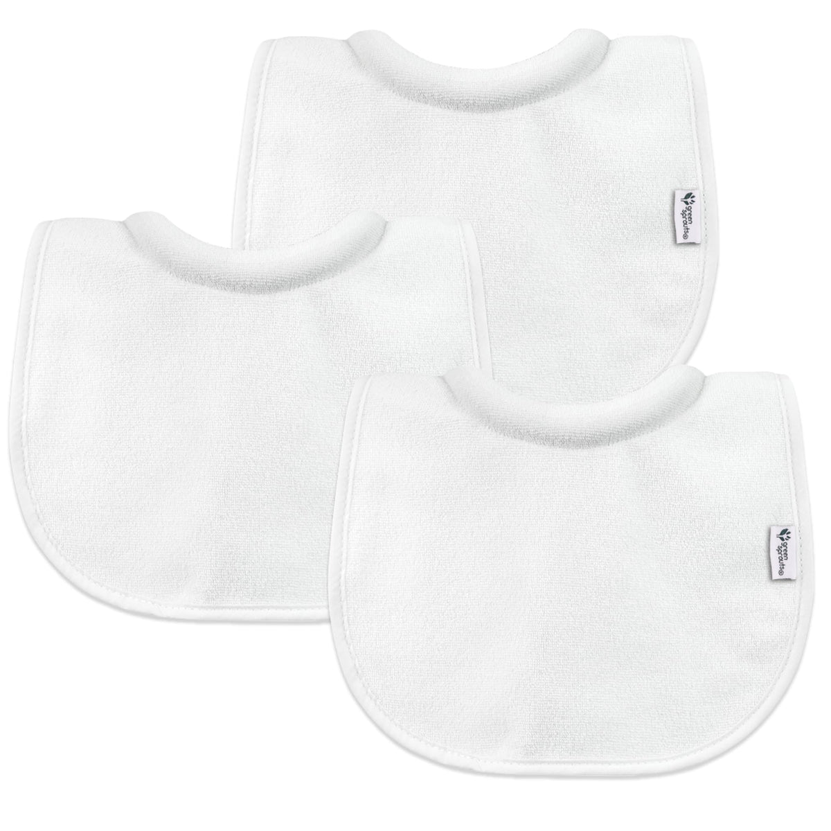 green sprouts Stay-dry Milk Catcher Bibs