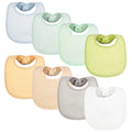Tiny Twinkle Baby Feeding Bibs - Waterproof and Absorbent Infant Drool and Feeding Baby Bibs