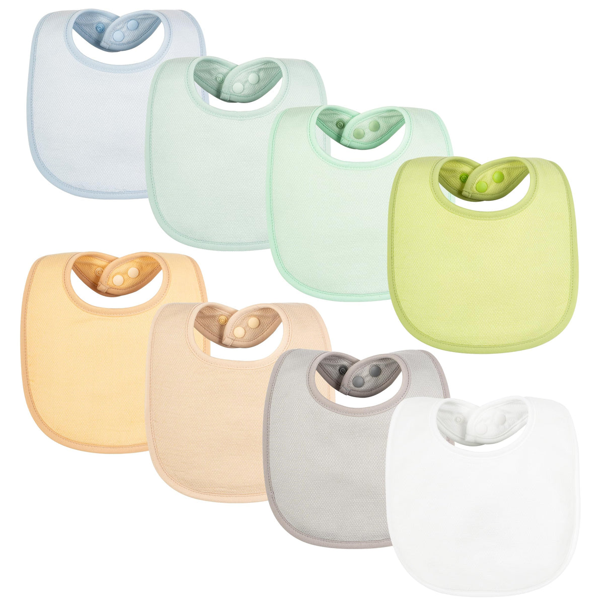 Tiny Twinkle Baby Feeding Bibs - Waterproof and Absorbent Infant Drool and Feeding Baby Bibs