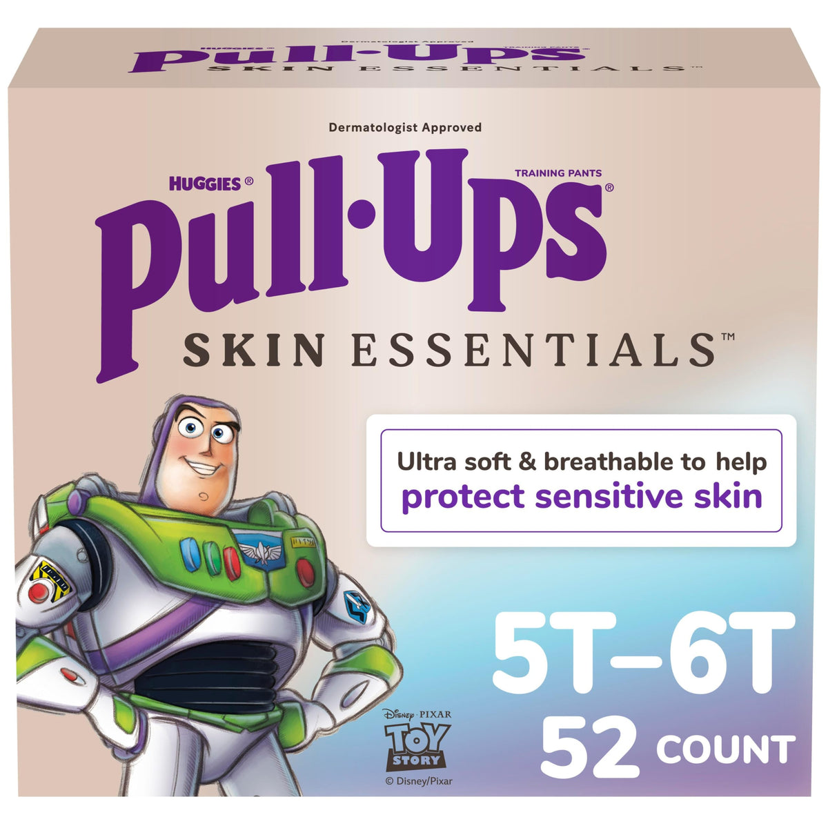 Pull-Ups Boys Skin Essentials Training Pants, 4T-5T, 46 Ct
