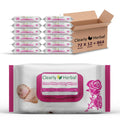 Baby Wipes, made with Essential Oils and Natural Herbal Extracts, Parent's Choice, Case Pack 288 Plant Based Wipes (4 Packs x 72 Count)