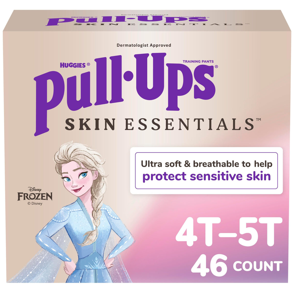 Pull-Ups Girls Skin Essentials Training Pants, 4T-5T, 14 Ct