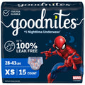 GoodNites Boys Nighttime Underwear, Size Large, 34 Ct, 2 Packs of 17