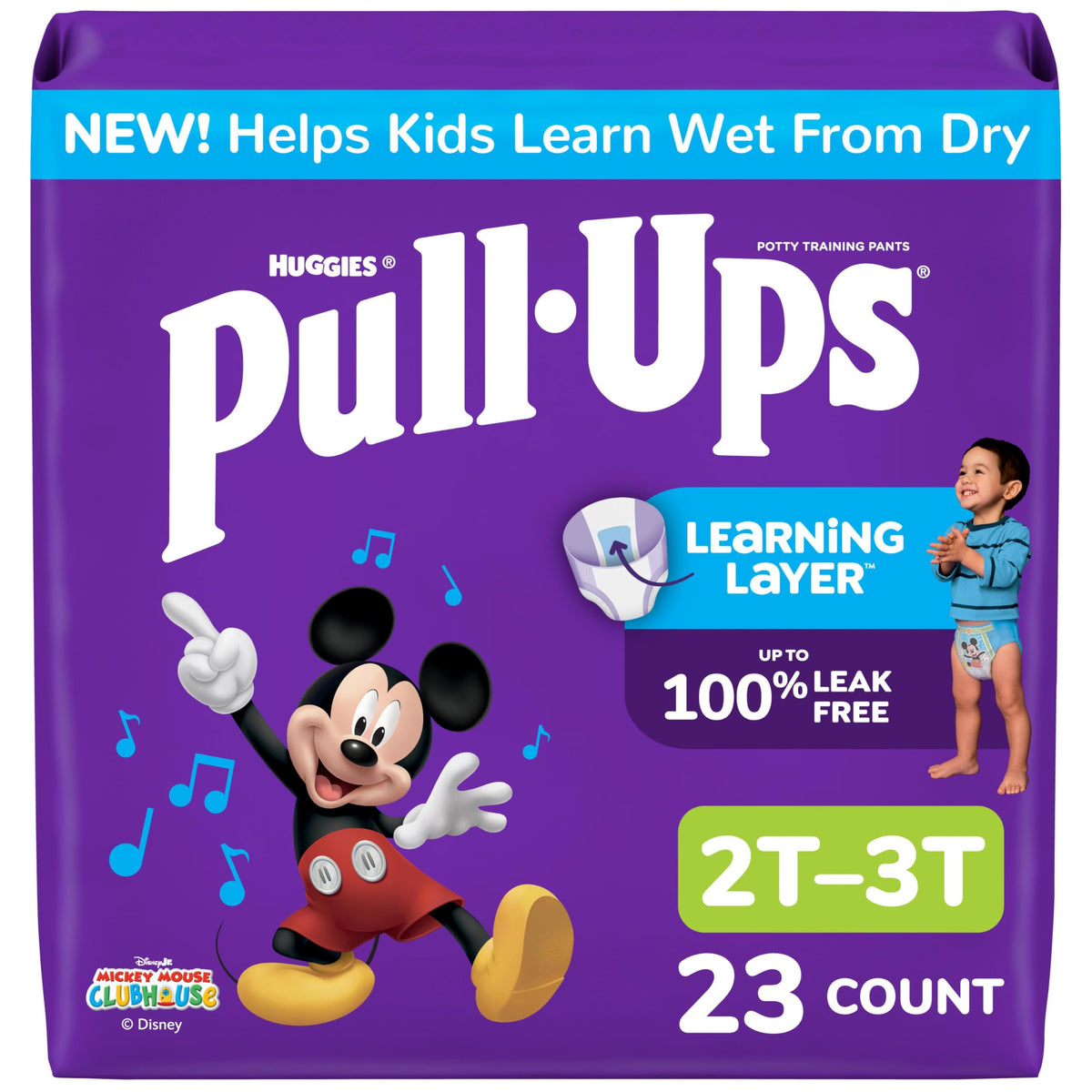 Pull-Ups Boys' Potty Training Pants, Size 5T-6T, 80 Count