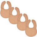 Comfy Cubs Muslin Bibs, Pack of 8 - Cotton Bibs - Multicolor