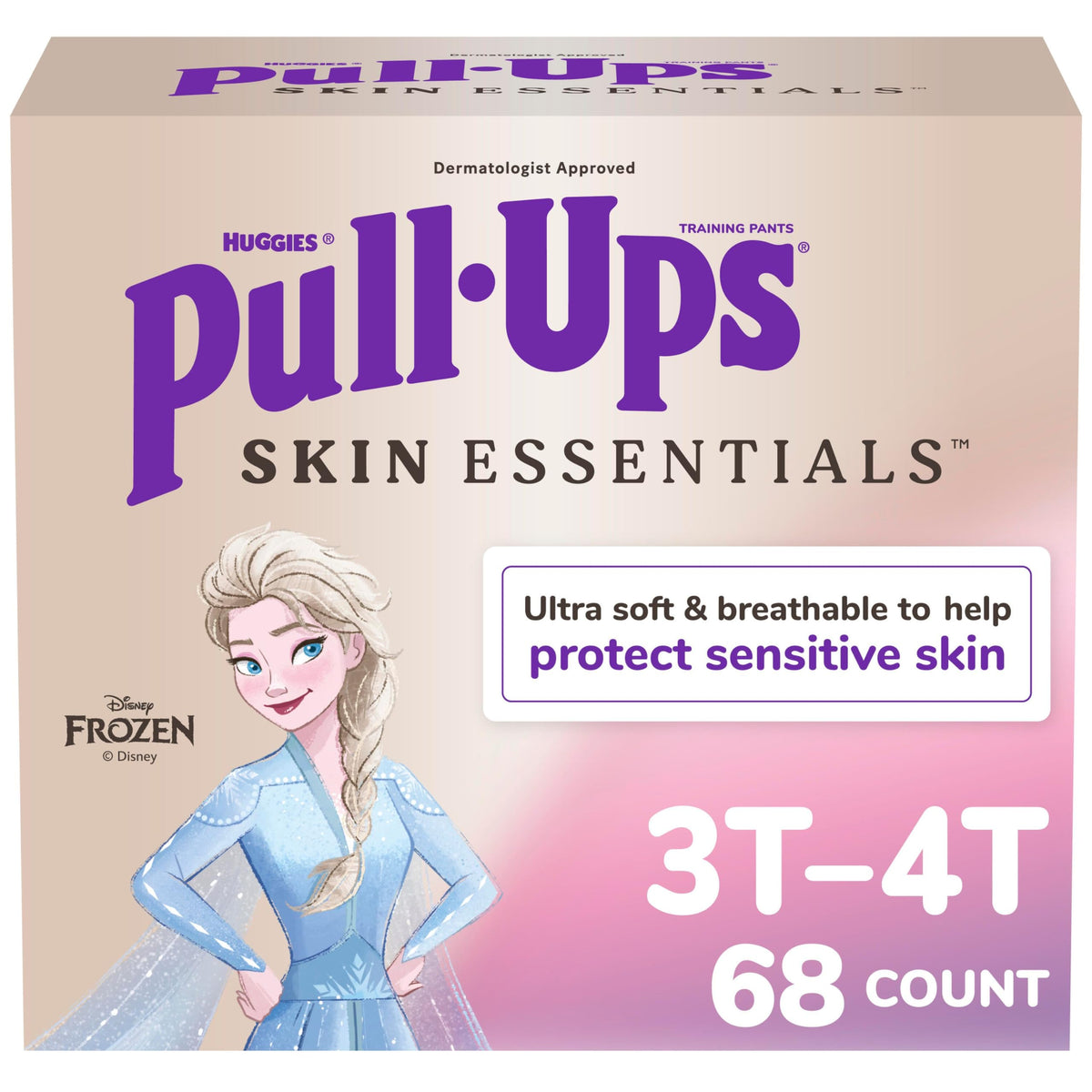 Pull-Ups Girls Skin Essentials Training Pants, 4T-5T, 14 Ct