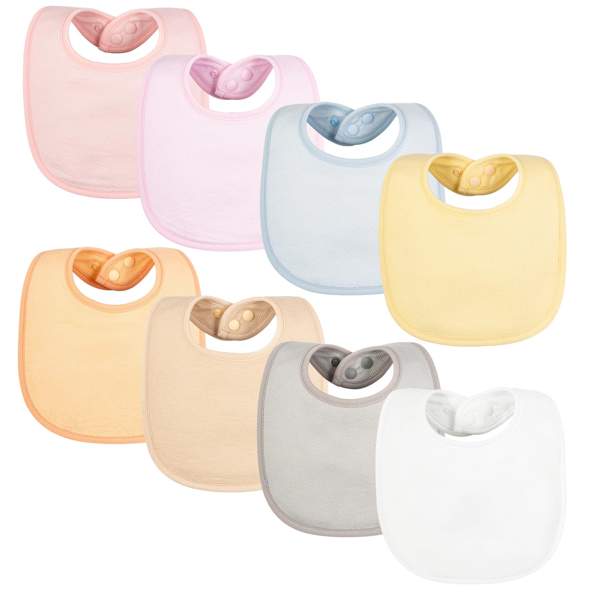 Tiny Twinkle Baby Feeding Bibs - Waterproof and Absorbent Infant Drool and Feeding Baby Bibs