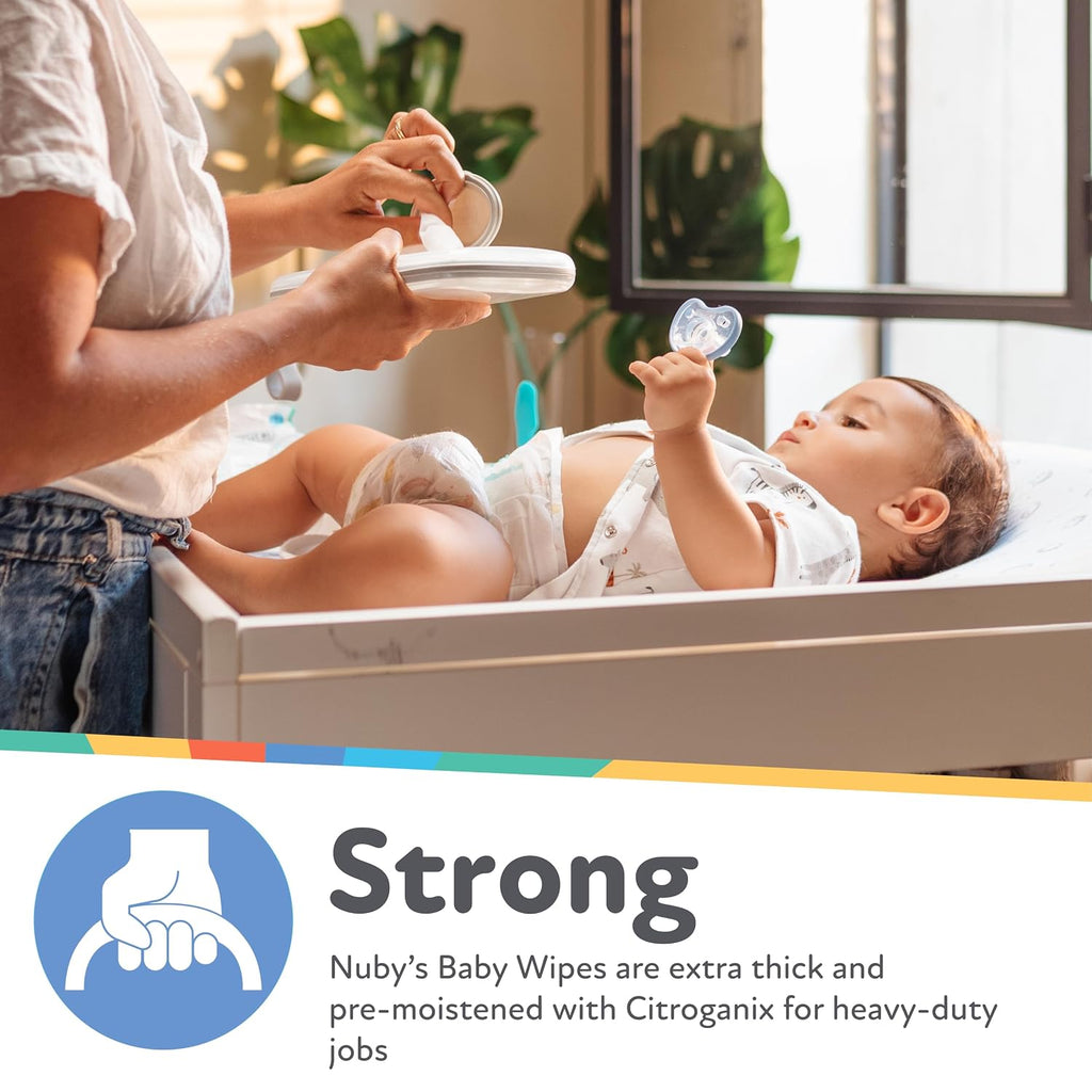 Nuby's Soothing Ultra Premium Baby Wipes - 512 Count
