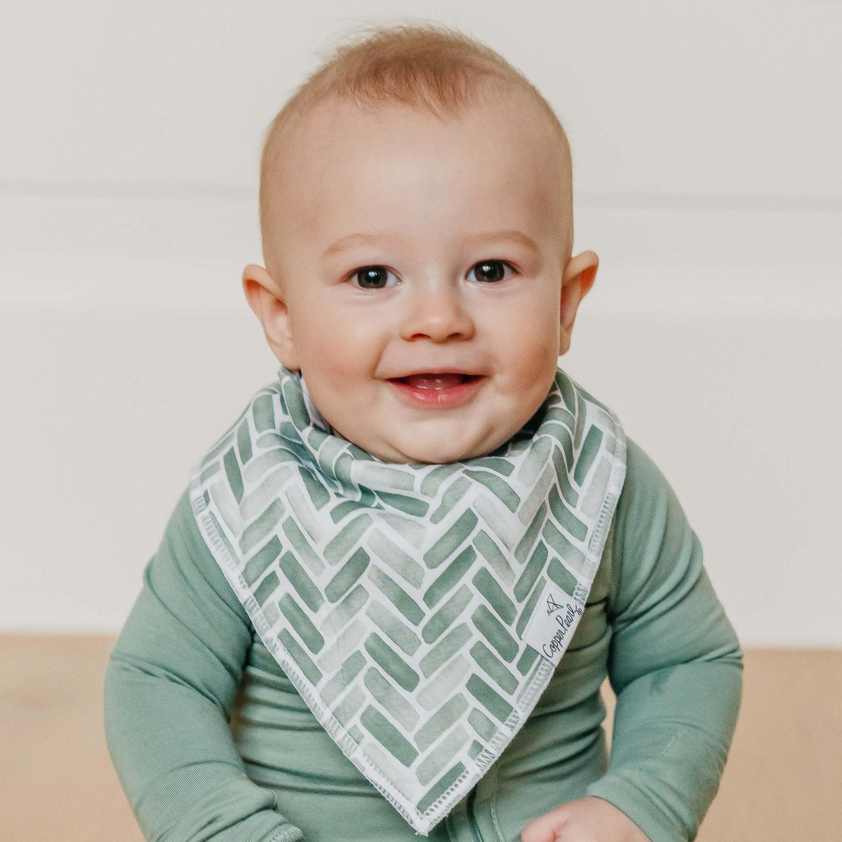 Copper Pearl Baby Bibs 4 Pack & 6 Pack, Bandana Drool Bibs for Baby Girl & Boy, Soft Cotton Bibs for Drooling and Teething