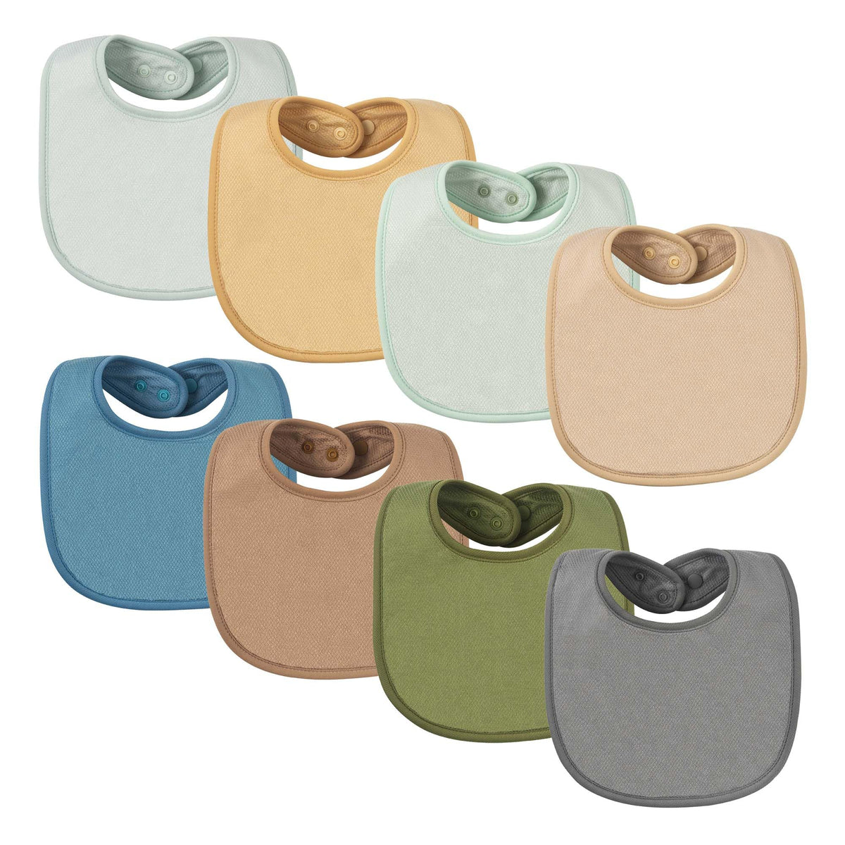 Tiny Twinkle Baby Feeding Bibs - Waterproof and Absorbent Infant Drool and Feeding Baby Bibs