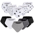 Gerber Baby Boys & Girls Muslin Bandana Bibs