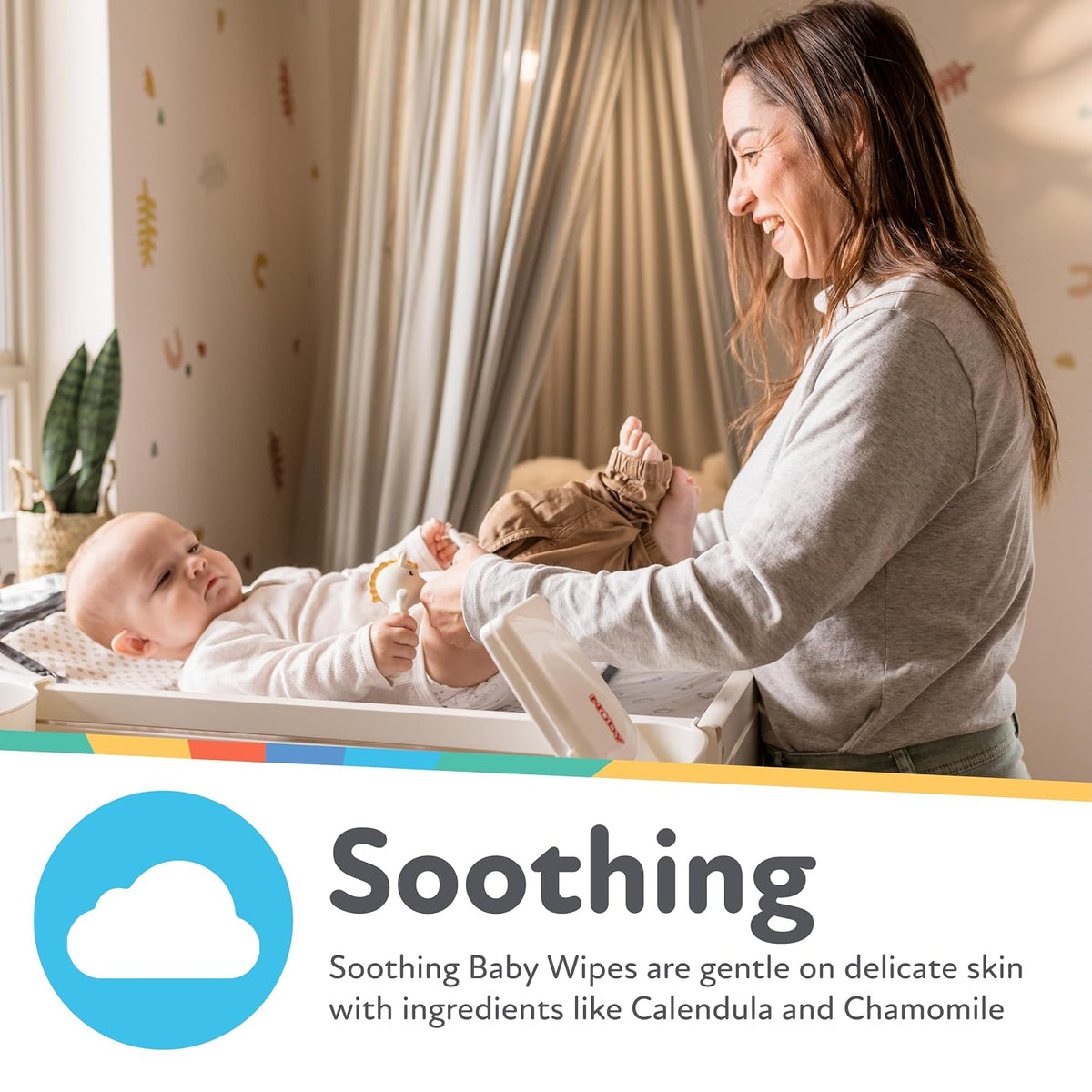 Nuby's Soothing Ultra Premium Baby Wipes - 512 Count