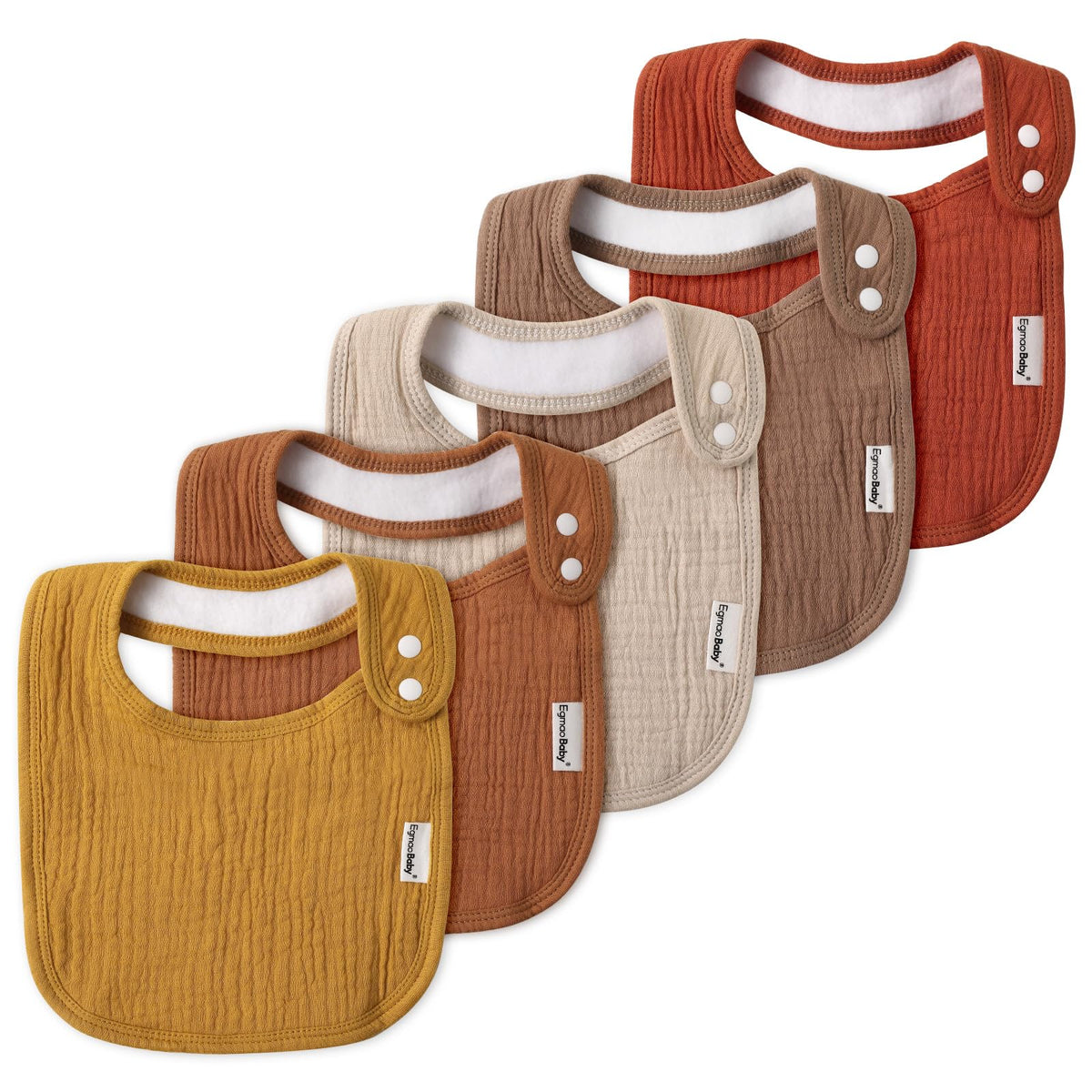 Muslin Baby Bibs for Drooling and Teething,Bibs for Boys Girls