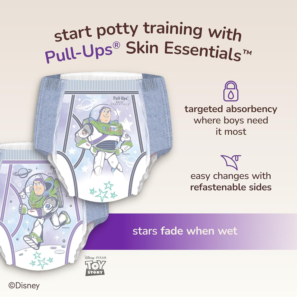 Pull-Ups Boys Skin Essentials Training Pants, 4T-5T, 46 Ct