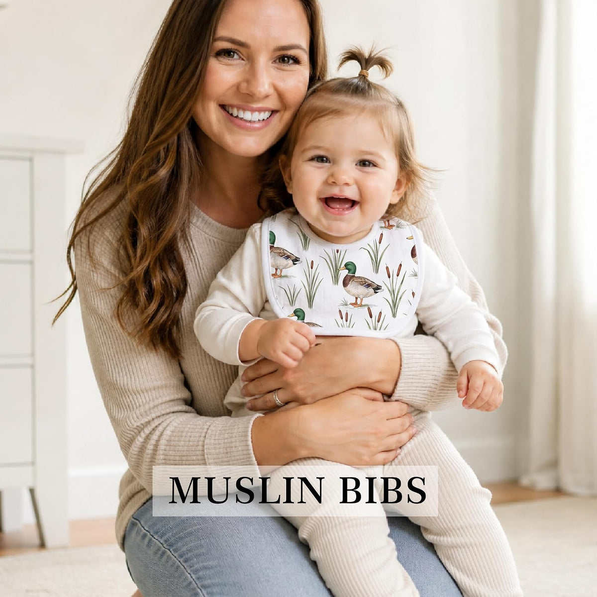 Baby Bibs for Baby Boys Girls 6-Pack