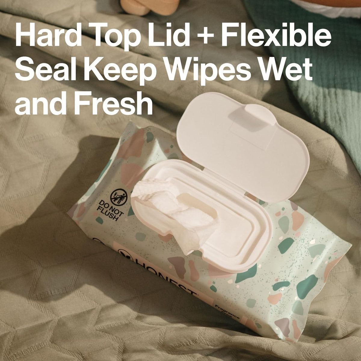 The Honest Company Multi-Use Baby Wipes, Geo Mood, 288 Count